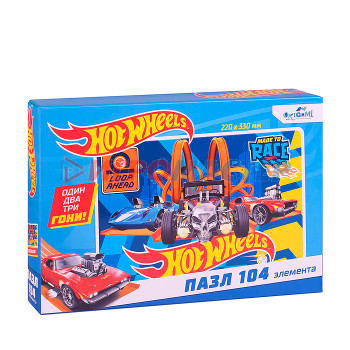 Пазл 104 &quot;Соперники&quot; Hot wheels