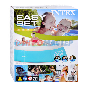 Бассейны Бассейн надувной Easy Set, 183 х 51 см, от 3 лет, 28101NP INTEX