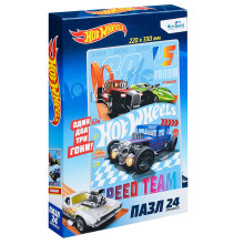 Пазл 24 Hot Wheels. Непобедимые.