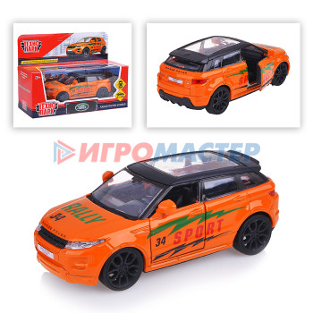 Коллекционные модели Машина металл Land Rover Range Rover Evoque Спорт 12,5см,(открыв. двери) инерц.