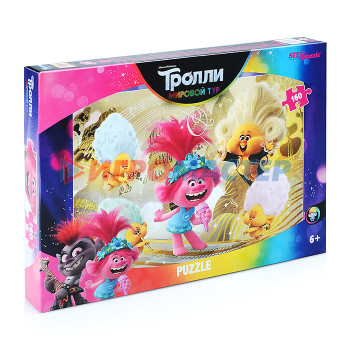 Пазлы 160 &quot;Trolls - 2&quot; (DreamWorks)