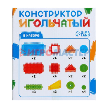 UNICON Конструктор игольчатый, 35 деталей