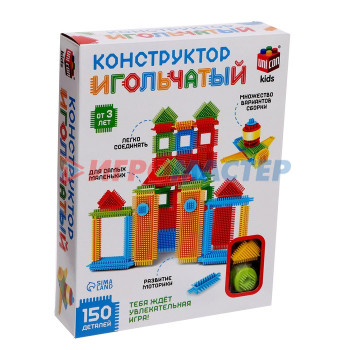 UNICON Конструктор игольчатый, 150 деталей