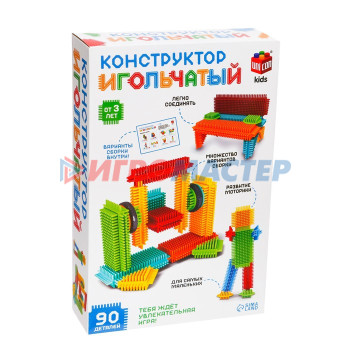 UNICON Конструктор игольчатый, 90 деталей