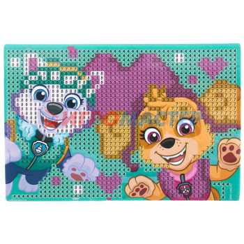 Алмазная мозаика для детей Paw Patrol "Эверест и Скай"