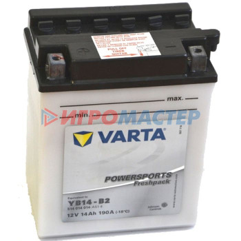 Аккумуляторная батарея Varta 14 Ач Moto 514 014 014 (YB14-B2)