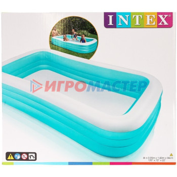 Бассейн надувной 305*183*56 см Swim Center Family Intex (58484NP)