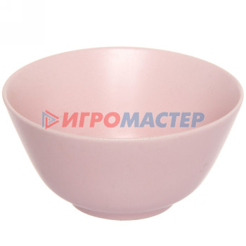 Салатники, миски Салатник керамический 250мл "Матовая глазурь" розовый 12*5см