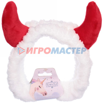 Повязка на голову "Beauty Mapafet- Devil", 6 цветов, 6*20см