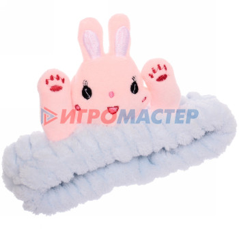 Повязка на голову "Кокетка - Bunny Kika", микс 4 цвета, 6*20 см