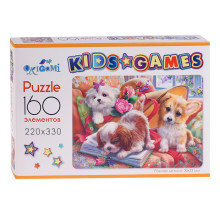 Пазл 160 &quot;Корги&quot; Kids Games. 