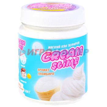 Лизуны, тянучки, ежики Игрушка Cream-Slime с ароматом пломбира, 250 г