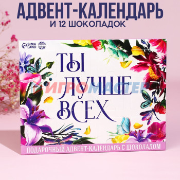 Адвент - календарь "Ты лучше всех", 12 шт х 5 г