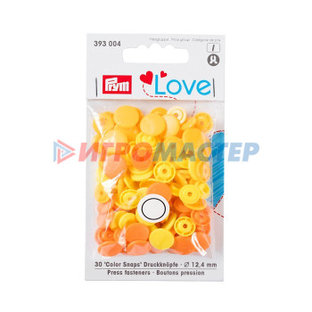 Kнопки Color Snaps PrymLove, размер 12 мм, 30 шт, Prym