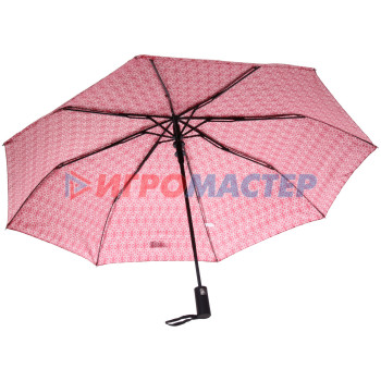 Зонт женский полуавтомат "Бриз", микс 4 цвета, 8 спиц, d-100см, длина в слож. виде 30см