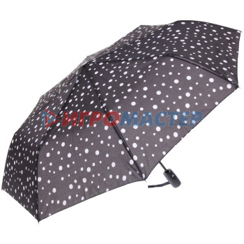 Зонт женский полуавтомат "Капли дождя", микс 6 цветов, 8 спиц, d-100см, длина в слож. виде 30см