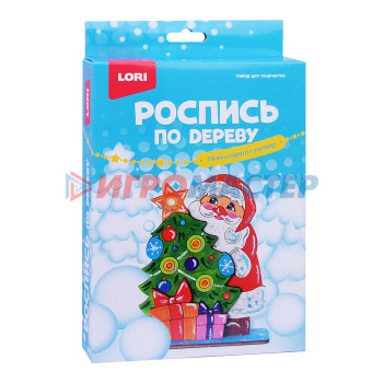 Новогоднее творчество, игры, книги ... Роспись по дереву. Новогодний сувенир &quot;Дед Мороз&quot;