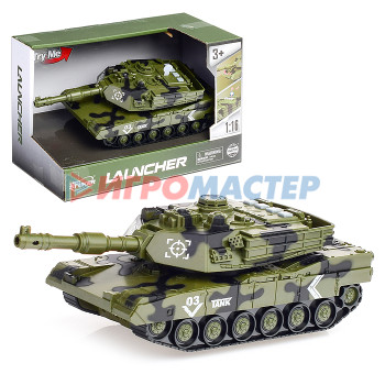 Танки Танк WY410A &quot;Боевой&quot; 1:16 (свет, звук) в коробке