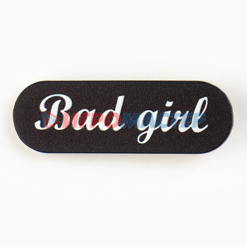 Заколка для волос Bad girl, 4.5 х 1.5 см