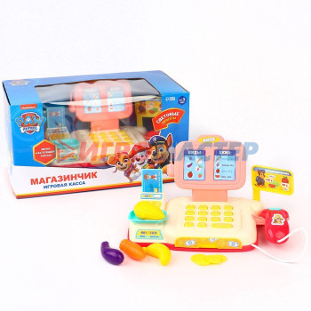 PAW PATROL Игровая касса "Магазинчик" звук, свет SL-06172