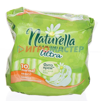 Женские средства гигиены Прокладки женские NATURELLA Camomile Ultra Normal 10шт