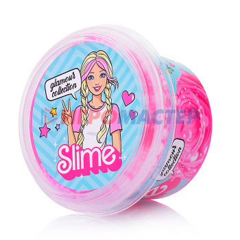 Лизуны, тянучки, ежики Игрушка для детей старше 3х лет модели Slime Glamour collection crunch розовый