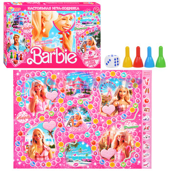 Игры - ходилки Настольная игра-ходилка &quot;Barbie&quot;