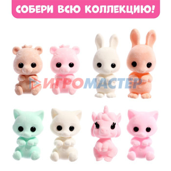 WOOW TOYS Игровой набор "Funny box", пушистые зверята, МИКС