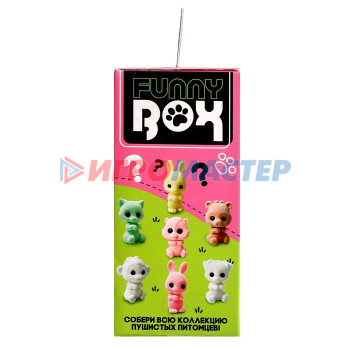 WOOW TOYS Игровой набор "Funny box", пушистые зверята, МИКС