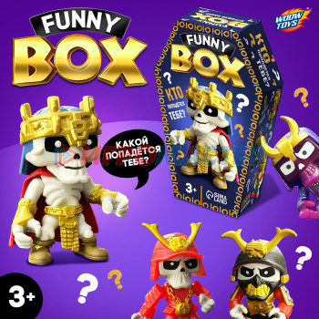 WOOW TOYS Игровой набор "Funny box", скелеты