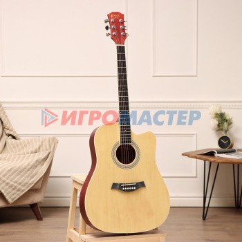 Акустическая гитара Music Life QD-H41Q-BB бежевая