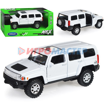 Коллекционные модели Машинка 1:36 Hummer H3, пруж. мех., цв. в асс. 