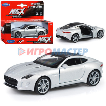 Коллекционные модели Машинка 1:38 Jaguar F-Type Coupe, пруж. мех., цвет в асс.