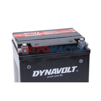 Аккумулятор Dynavolt DTX30L-BS, 12V, AGM, Обратная, 350 А, 167х127х176