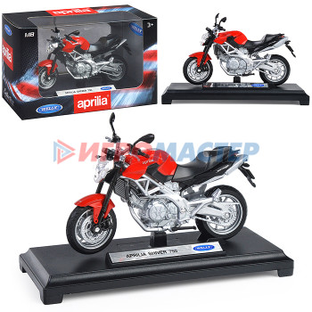 Коллекционные модели Мотоцикл 1:18 Aprilia Shiver 750, красный