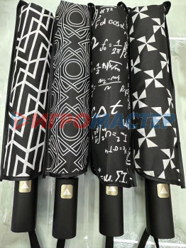 Зонты для взрослых Зонт женский полуавтомат "Тэлли", микс 4 цвета, 8 спиц, d-100см, длина в слож. виде 30см