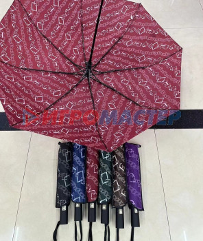 Зонты для взрослых Зонт женский полуавтомат "Мэлано", микс 6 цветов, 8 спиц, d-100см, длина в слож. виде 30см