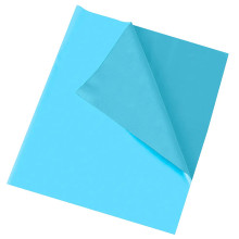 Настольное покрытие, клеенка, пакет с цветной этикеткой (голубой)