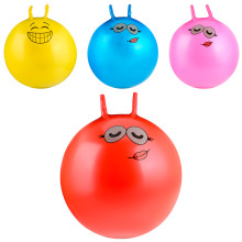 Мяч с рожками 65см 00-1407 (цвет в ассортименте)