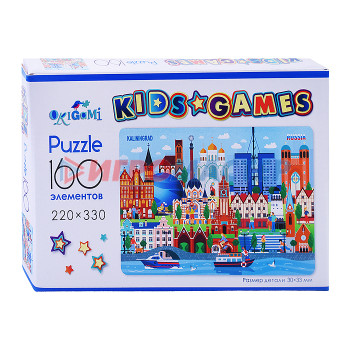 Пазл 160 &quot;Города. Калининград&quot; Kids Games. 