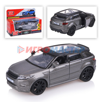 Коллекционные модели Машина металл. Land Rover Range Rover Evoque 12,5см,(открыв двери, серый) инерц, в коробке