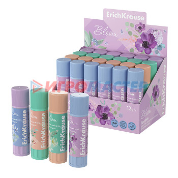 Клей-карандаш Клей-карандаш EasyStick Pastel Bloom, 13г, ассорти