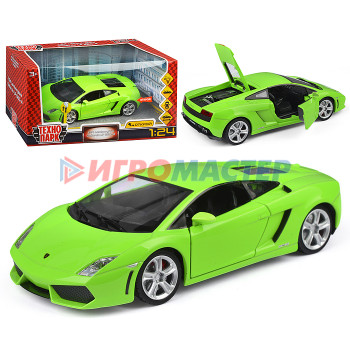 Коллекционные модели Машина металл Lamborghini Gallardo lp 560-4, 18 см, (двери, багажник, свет-звук)